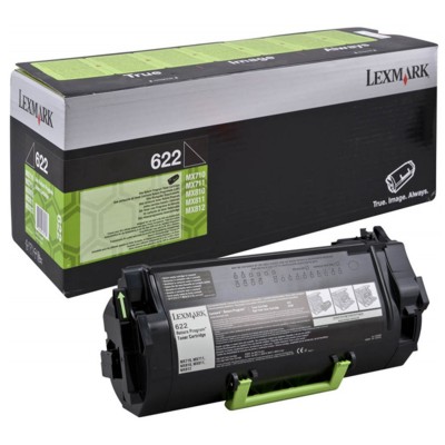 Toner Oryginalny Lexmark 622 (62D2000) (Czarny)