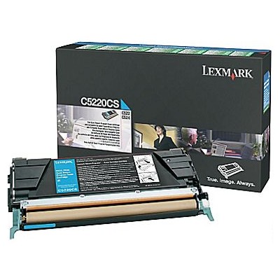 Toner Oryginalny Lexmark C5220CS (C5220CS) (Błękitny)