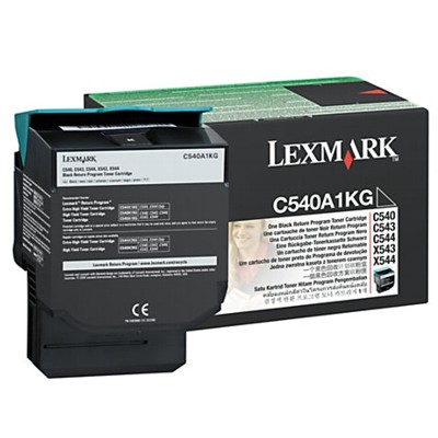 Toner Oryginalny Lexmark C540A1KG (C540A1KG) (Czarny)