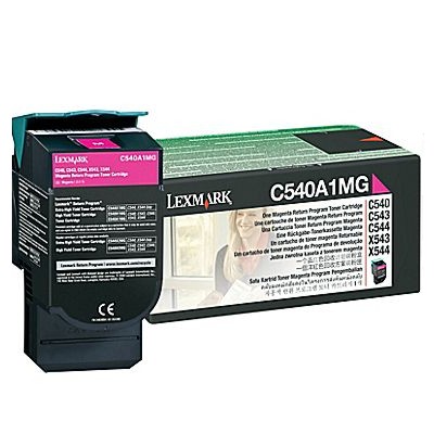 Toner Oryginalny Lexmark C540A1MG (C540A1MG) (Purpurowy)