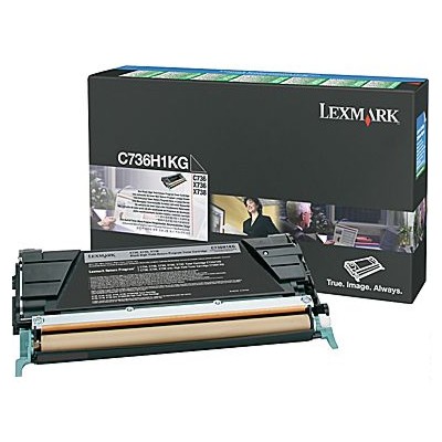 Toner Oryginalny Lexmark C736H1KG (C736H1KG) (Czarny)