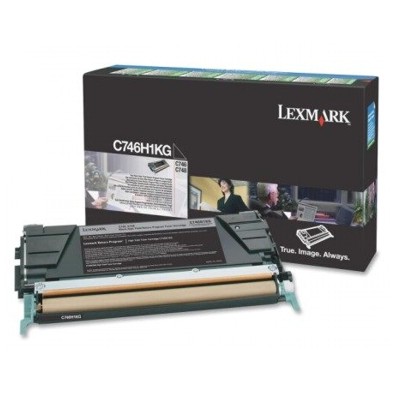 Toner Oryginalny Lexmark C746H1KG (C746H1KG) (Czarny)