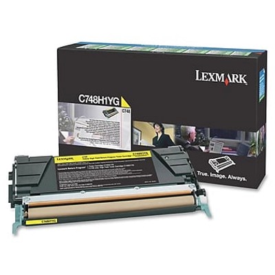 Toner Oryginalny Lexmark C748H1YG (C748H1YG) (Żółty)