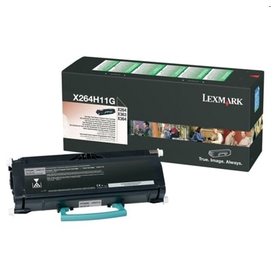 Toner Oryginalny Lexmark X264A11G (X264H11G) (Czarny)