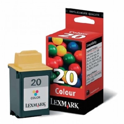 Tusz Oryginalny Lexmark 20 (15MX120E) (Kolorowy)