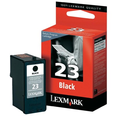 Tusz Oryginalny Lexmark 23 (18C1523E) (Czarny)