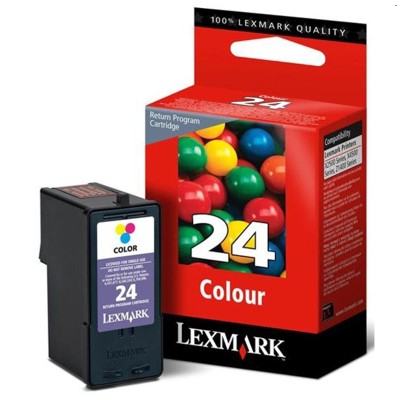 Tusz Oryginalny Lexmark 24 (18C1524E) (Kolorowy)