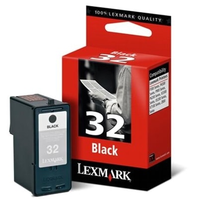Tusz Oryginalny Lexmark 32 (18CX032E) (Czarny)