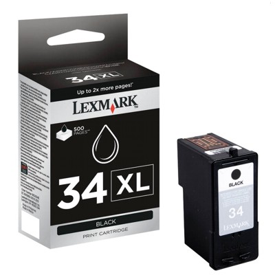 Tusz Oryginalny Lexmark 34 (18C0034E) (Czarny)