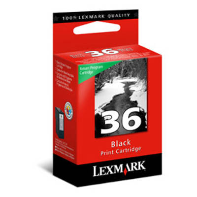 Tusz Oryginalny Lexmark 36 (18C2130E) (Czarny)