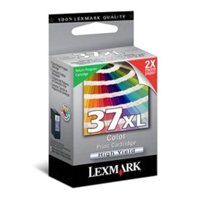 Tusz Oryginalny Lexmark 37XL (18C2180) (Kolorowy)