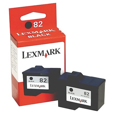 Tusz Oryginalny Lexmark 82 (18L0032) (Czarny)